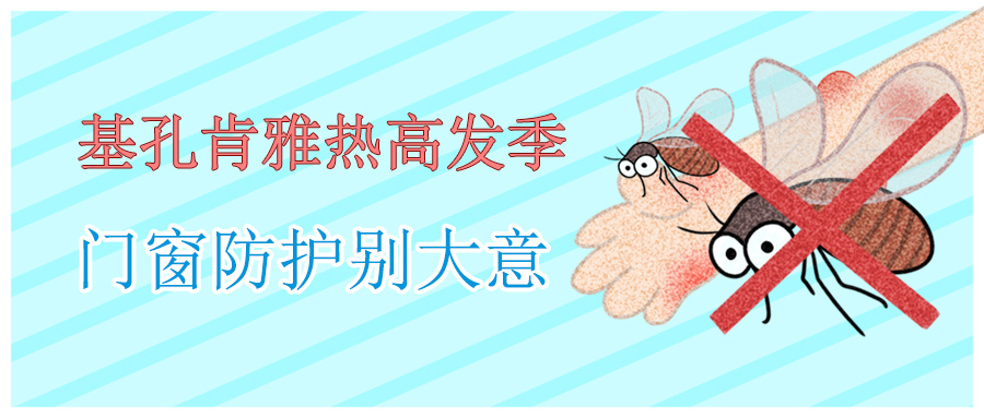基孔肯雅熱高發(fā)季，門窗防護(hù)別大意